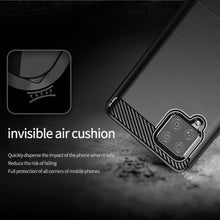 Load image into Gallery viewer, Samsung Galaxy A42 5G Slim Soft Flexible Carbon Fiber Brush Metal Style TPU Case

