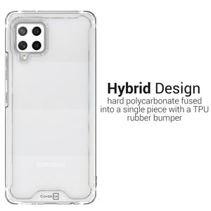 Samsung Galaxy A42 5G Clear Case Hard Slim Protective Phone Cover - Pure View Series