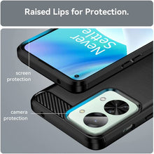 Load image into Gallery viewer, OnePlus Nord 2T Case Slim TPU Phone Cover w/ Carbon Fiber

