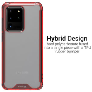 Samsung Galaxy S20 Ultra Clear Case Hard Slim Protective Phone Cover - Pure View Series