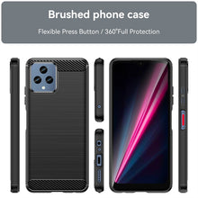 Load image into Gallery viewer, T-Mobile Revvl 6 5G Case Slim TPU Phone Cover w/ Carbon Fiber
