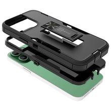Load image into Gallery viewer, Apple iPhone 14 Pro Max Case Heavy Duty Rugged Phone Cover w/ Kickstand
