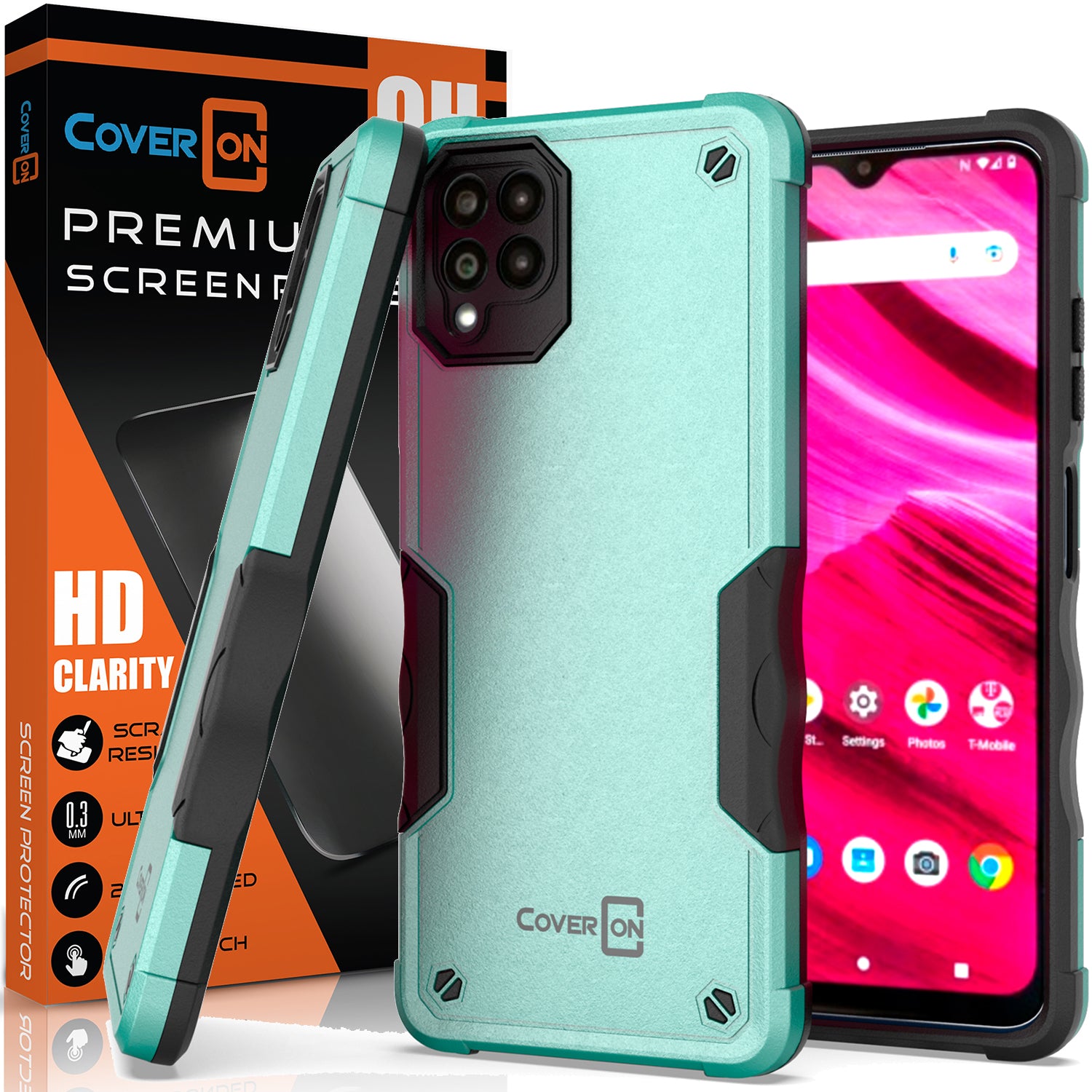 T-Mobile Revvl 6 Pro 5G Case Heavy Duty Military Grade Phone Cover T-Mobile Revvl 6 Pro 5G Case Heavy Duty Military Grade Phone Cover