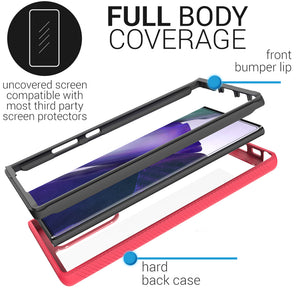 Samsung Galaxy Note 20 Ultra Case - Heavy Duty Shockproof Clear Phone Cover - EOS Series