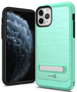 iPhone 11 Pro Max Case - Metal Kickstand Hybrid Phone Cover - SleekStand Series