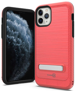 iPhone 11 Pro Max Case - Metal Kickstand Hybrid Phone Cover - SleekStand Series