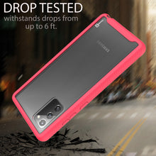Load image into Gallery viewer, Samsung Galaxy Note 20 Case - Heavy Duty Shockproof Clear Phone Cover - EOS Series
