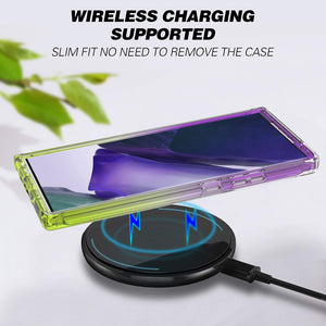 Samsung Galaxy Note 20 Ultra Clear Case Full Body Colorful Phone Cover - Gradient Series