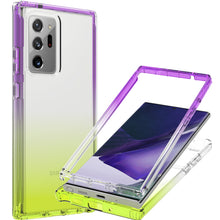 Load image into Gallery viewer, Samsung Galaxy Note 20 Ultra Clear Case Full Body Colorful Phone Cover - Gradient Series
