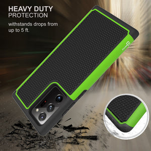 Samsung Galaxy Note 20 Ultra Case - Heavy Duty Protective Hybrid Phone Cover - HexaGuard Series