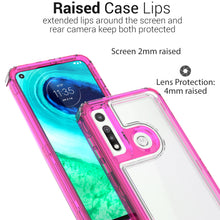 Load image into Gallery viewer, Motorola Moto G Fast Clear Case - Full Body Tough Military Grade Shockproof Phone Cover
