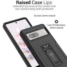 Load image into Gallery viewer, Google Pixel 7 Case Heavy Duty Rugged Phone Cover w/ Kickstand
