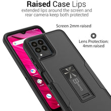 Load image into Gallery viewer, T-Mobile Revvl 6 Pro 5G Case Heavy Duty Rugged Phone Cover w/ Kickstand
