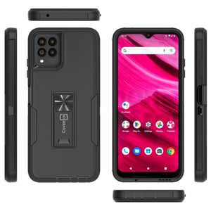 T-Mobile Revvl 6 Pro 5G Case Heavy Duty Rugged Phone Cover w/ Kickstand