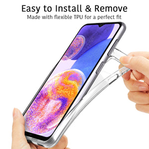 Samsung Galaxy A23 5G Case - Slim TPU Silicone Phone Cover Skin
