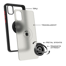 Load image into Gallery viewer, TCL ION Z Ring Case Clear Tinted Back Phone Cover
