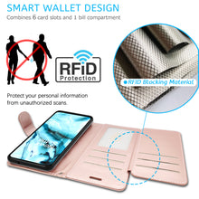 Load image into Gallery viewer, OnePlus Nord Wallet Case - RFID Blocking Leather Folio Phone Pouch - CarryALL Series

