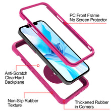 Load image into Gallery viewer, Apple iPhone 12 / iPhone 12 Pro Case - Clear Tinted Metal Ring Phone Cover - Dynamic Series
