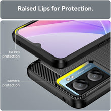 Load image into Gallery viewer, 1+ Oneplus Nord N300 5G Case Slim TPU Phone Cover w/ Carbon Fiber

