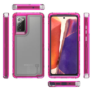 Samsung Galaxy Note 20 Clear Case - Full Body Tough Military Grade Shockproof Phone Cover