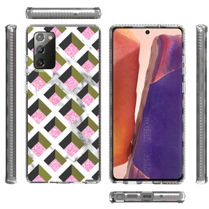 Samsung Galaxy Note 20 Design Case - Shockproof TPU Grip IMD Design Phone Cover