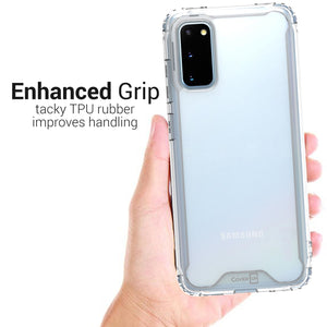 Samsung Galaxy S20 Clear Case Hard Slim Protective Phone Cover - Pure View Series