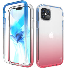 Load image into Gallery viewer, Apple iPhone 12 / iPhone 12 Pro Clear Case Full Body Colorful Phone Cover - Gradient Series
