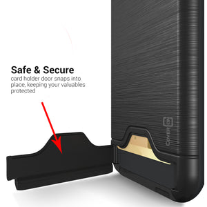 Apple iPhone SE 2022 / iPhone SE 2020 / iPhone 8 / iPhone 7 Case with Card Holder Kickstand - SecureCard Series