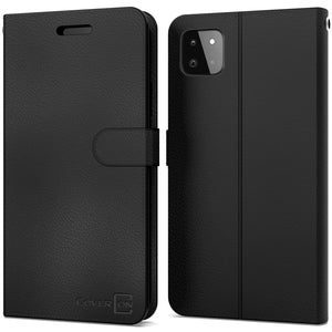 Boost Mobile Celero 5G Wallet Case - RFID Blocking Leather Folio Phone Pouch - CarryALL Series