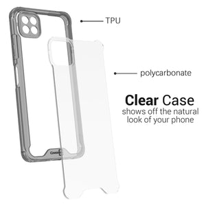 Boost Mobile Celero 5G Clear Case Hard Slim Protective Phone Cover - Pure View Series