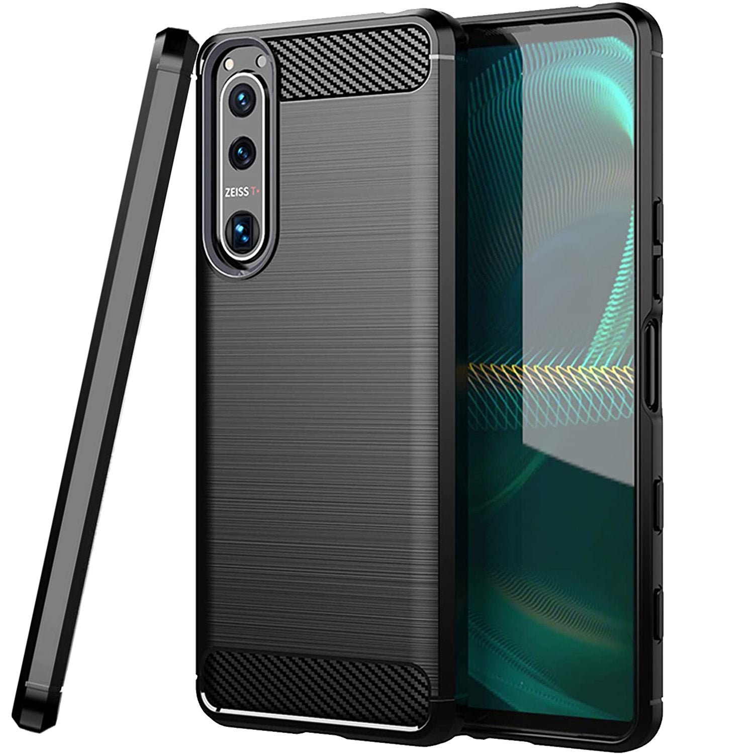 ELISORLI Custodia A Portafoglio Con Cinturino Per Sony Xperia 5 II – Pelle PU, 5 Slot Carte, Supporto Visione E Chiusura Magnetica - 2