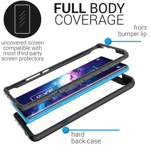 TCL 20 Pro 5G Case - Heavy Duty Shockproof Clear Phone Cover - EOS Series