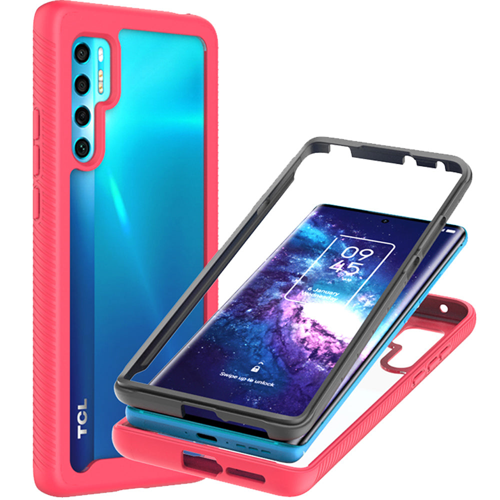 TCL 20 Pro 5G Case - Heavy Duty Shockproof Clear Phone Cover - EOS Series