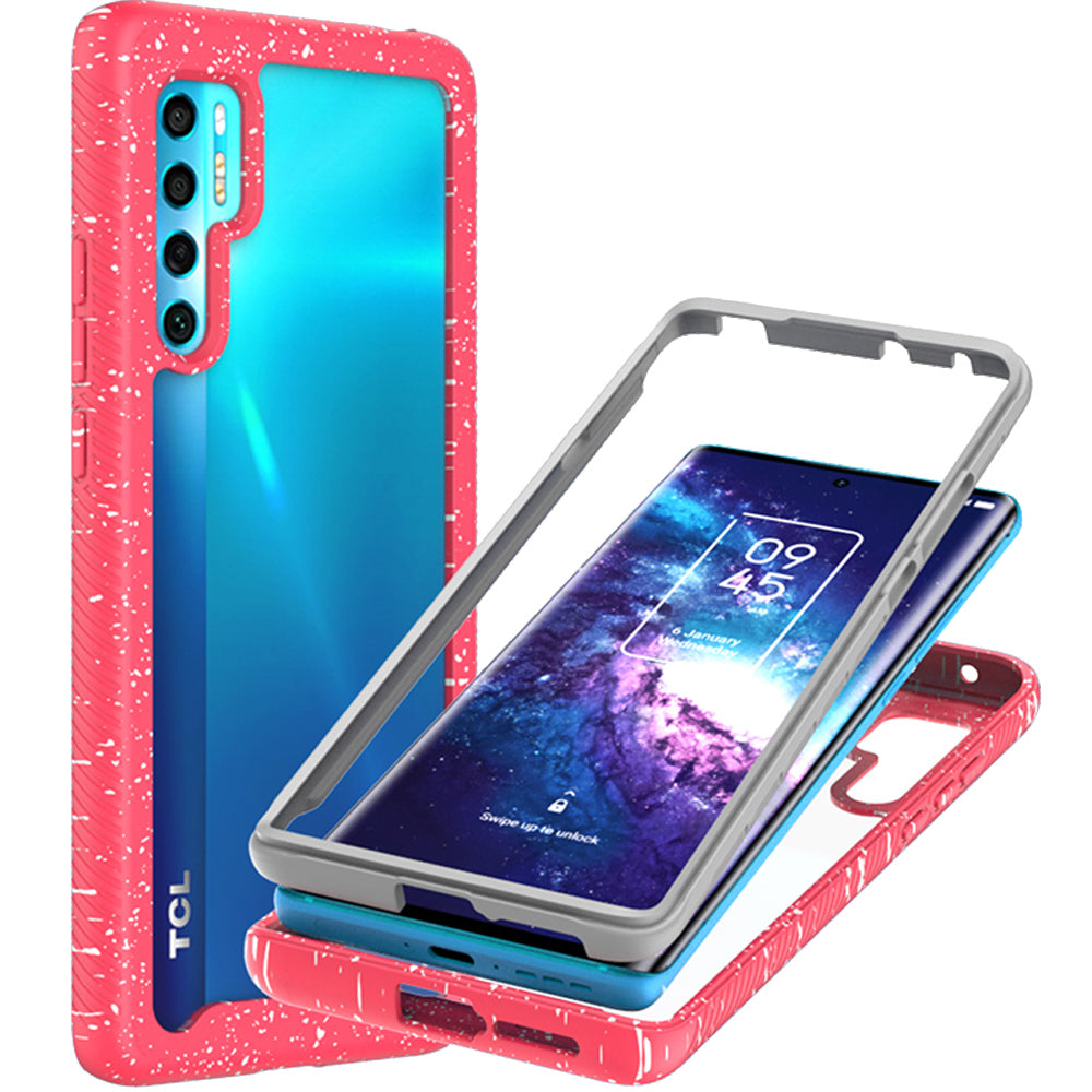 CoverON Motorola Moto E 2020 Case Heavy Duty Full Body Slim Fit Shockproof  Clear Phone Cover - EOS Series 