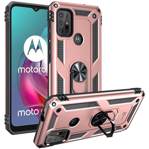 Motorola Moto G30 / Moto G10 Case with Metal Ring - Resistor Series