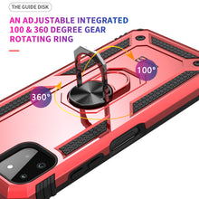 Load image into Gallery viewer, Samsung Galaxy A22 5G Case with Metal Ring - Resistor Series
