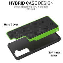 Load image into Gallery viewer, Samsung Galaxy S21 FE Case - Heavy Duty Protective Hybrid Phone Cover - HexaGuard Series
