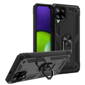 Samsung Galaxy A22 Case with Metal Ring - Resistor Series