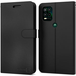 Motorola Moto G Stylus 5G Wallet Case - RFID Blocking Leather Folio Phone Pouch - CarryALL Series