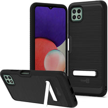 Load image into Gallery viewer, Boost Mobile Celero 5G Case - Metal Kickstand Hybrid Phone Cover - SleekStand Series
