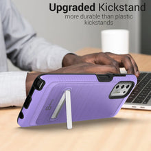 Load image into Gallery viewer, Motorola Moto G Stylus 5G Case - Metal Kickstand Hybrid Phone Cover - SleekStand Series
