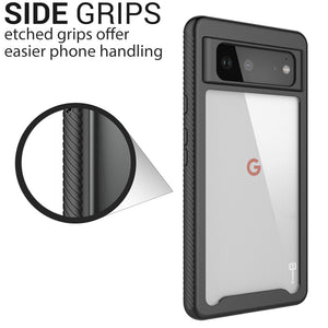 Google Pixel 6 Case - Heavy Duty Shockproof Clear Phone Cover - EOS Series