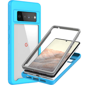 Google Pixel 6 Pro Case - Heavy Duty Shockproof Clear Phone Cover - EOS Series