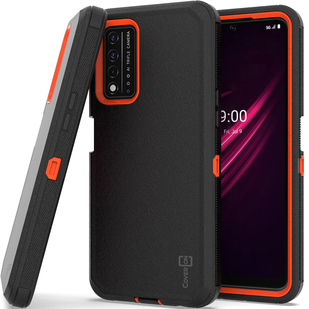 T-Mobile Revvl V+ 5G Case - Heavy Duty Shockproof Case