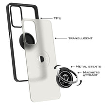 Load image into Gallery viewer, T-Mobile Revvl V+ 5G Case - Clear Tinted Metal Ring Phone Cover - Dynamic Series
