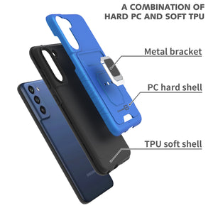 Samsung Galaxy S21 FE Case with Metal Ring - Card Series