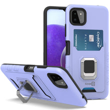 Load image into Gallery viewer, Samsung Galaxy A22 5G Case with Metal Ring - Card Series
