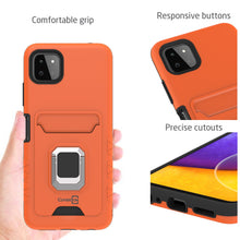 Load image into Gallery viewer, Boost Mobile Celero 5G Case with Metal Ring - Card Series
