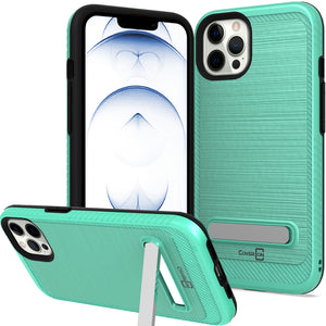 Apple iPhone 13 Pro Max Case - Metal Kickstand Hybrid Phone Cover - SleekStand Series
