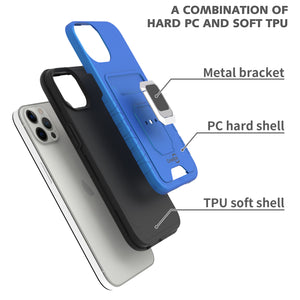 Apple iPhone 13 Pro Max Case with Metal Ring - Card Series